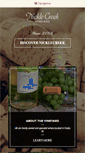 Mobile Screenshot of nicklecreekvineyard.com